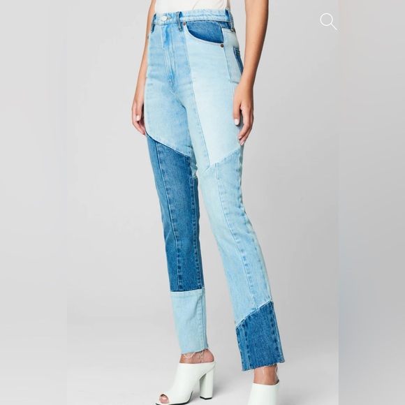 NWT Blank NYC The Lexington in Fare Warning Jeans Size 32 - Picture 4 of 10